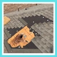 A roof tile repair