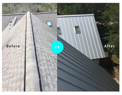Austin Residential Metal Roof Repair 
