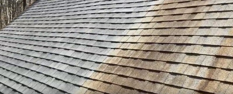 A dirty roof